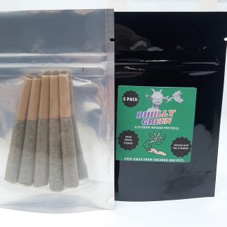 Biiilly Green 0.75g Infused Pre Roll - 5 Pack
